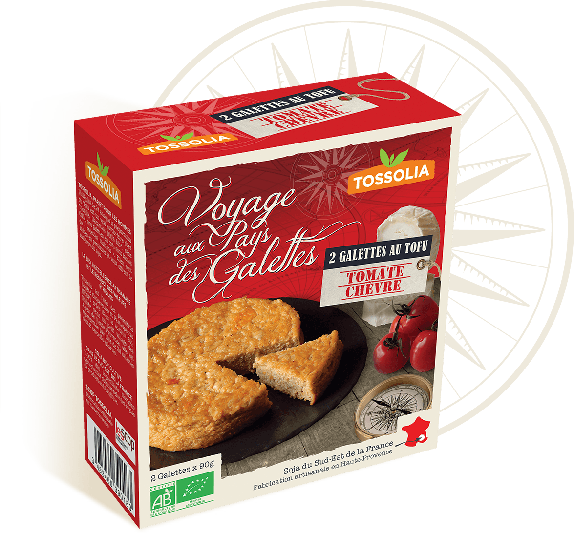 Galettes au tofu tomate chèvre Galettes au tofu tomate chèvre