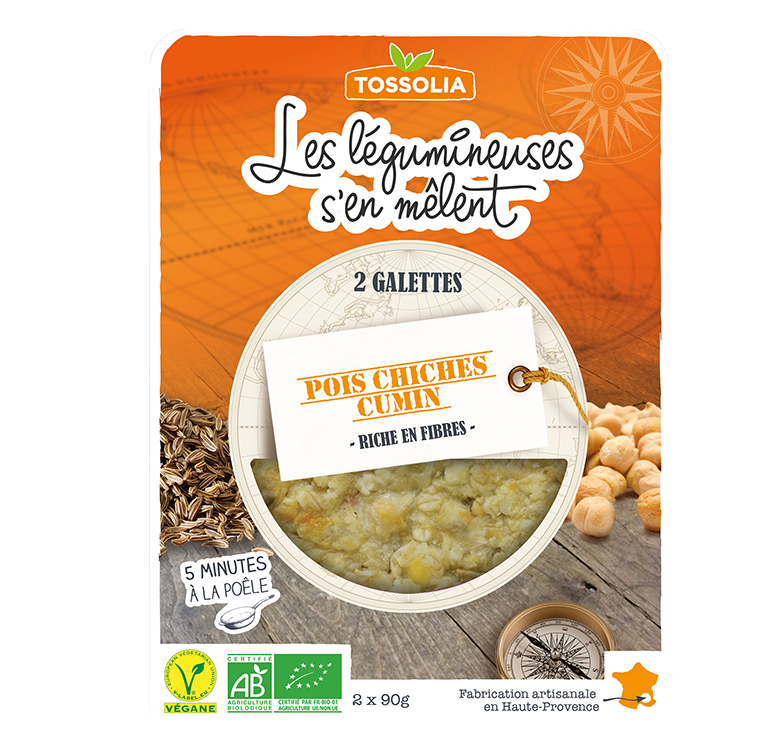 Galettes pois chiches, cumin Galettes pois chiches, cumin