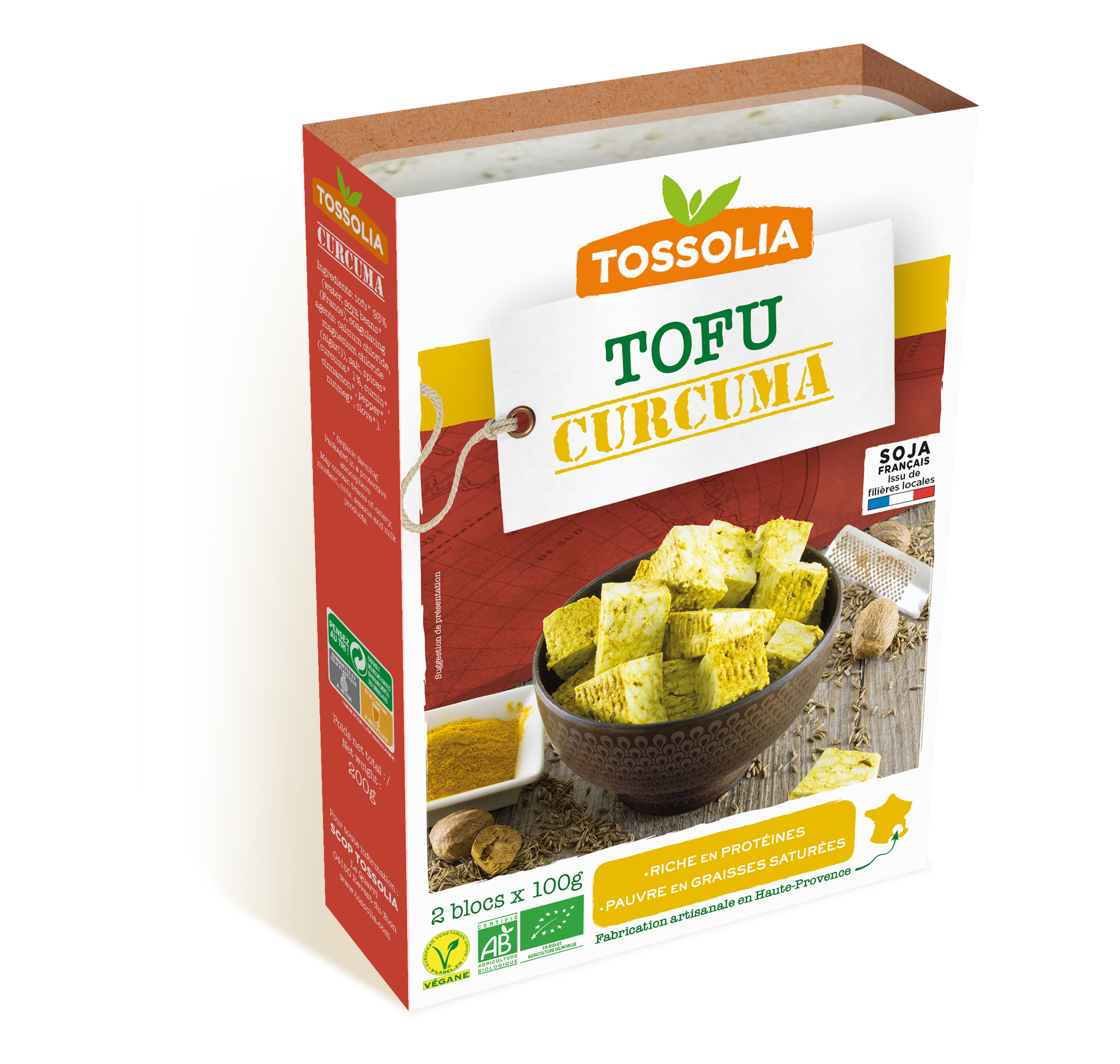 Tofu curcuma Tofu curcuma