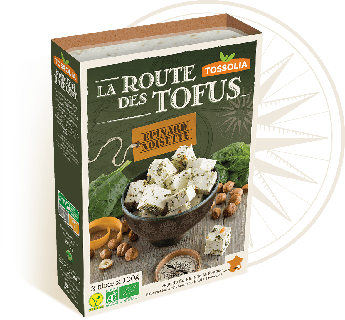 Tofu épinard noisette Tofu épinard noisette