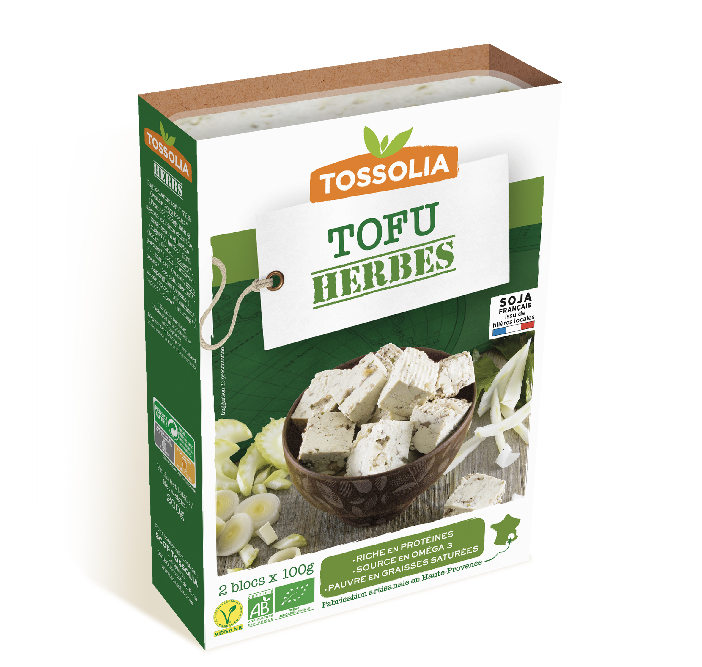 Tofu herbes Tofu herbes