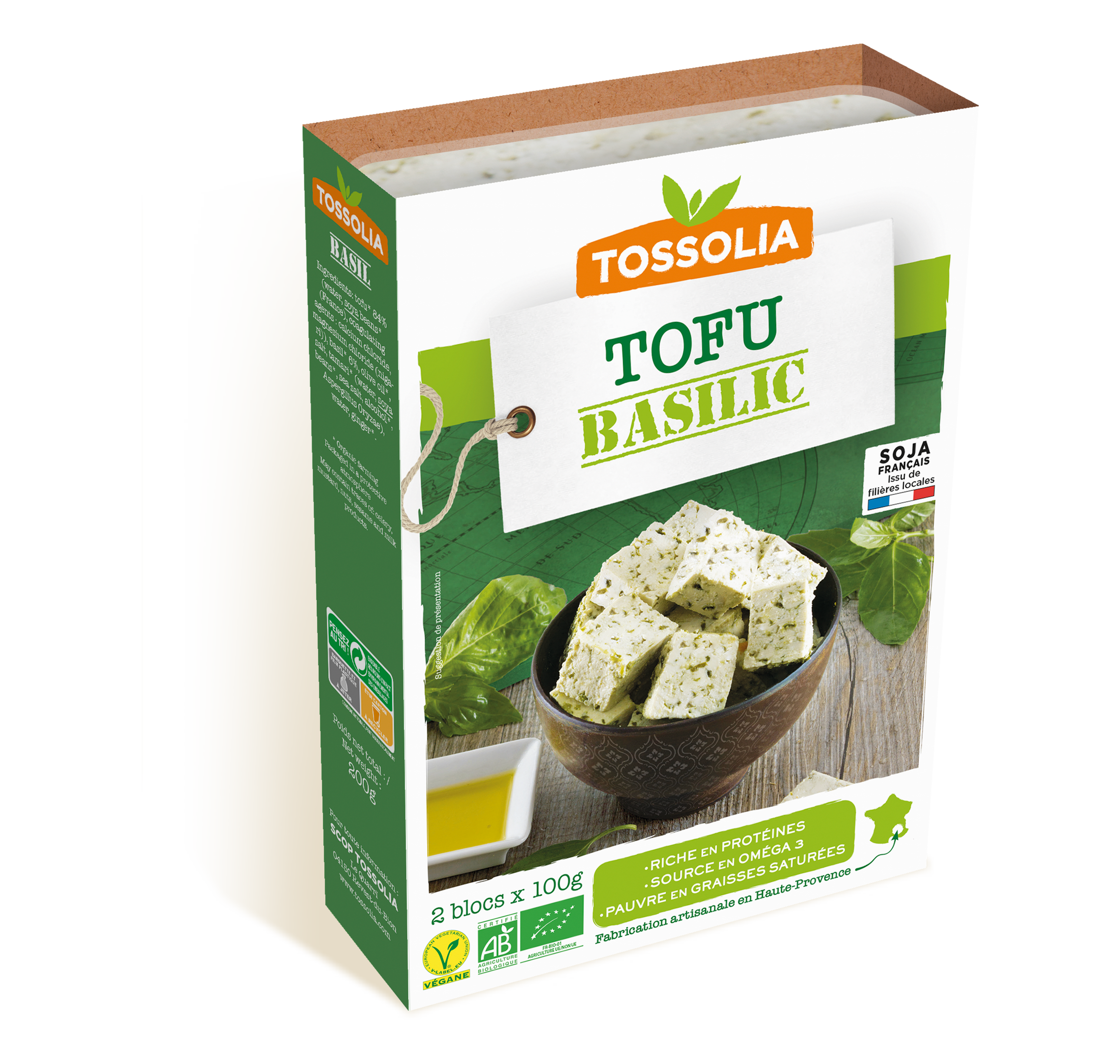 Tofu Basilic Tofu Basilic