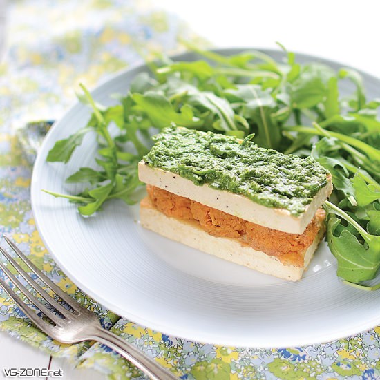 Tofu à la patate douce Tofu à la patate douce