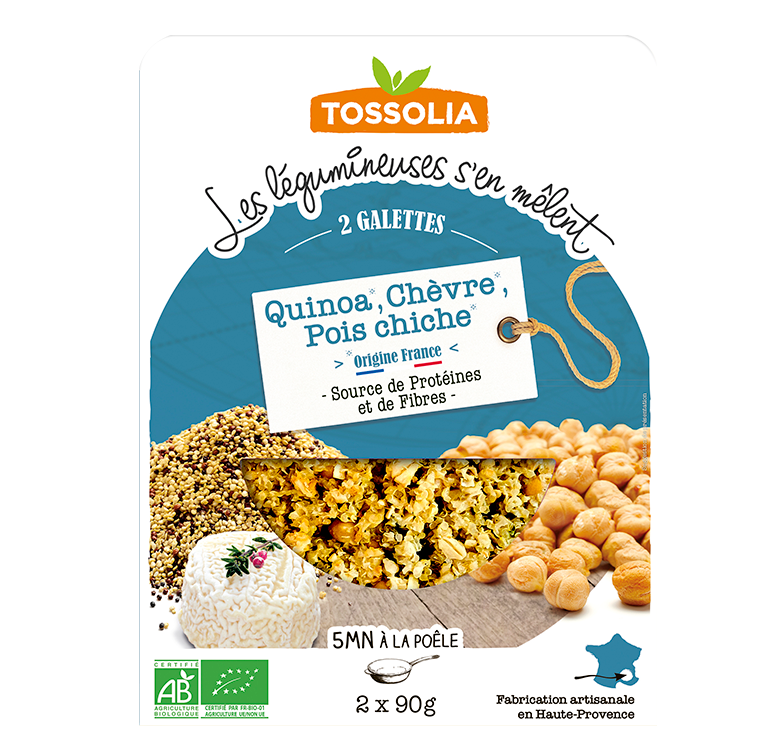 Galettes quinoa chèvre pois chiche Galettes quinoa chèvre pois chiche