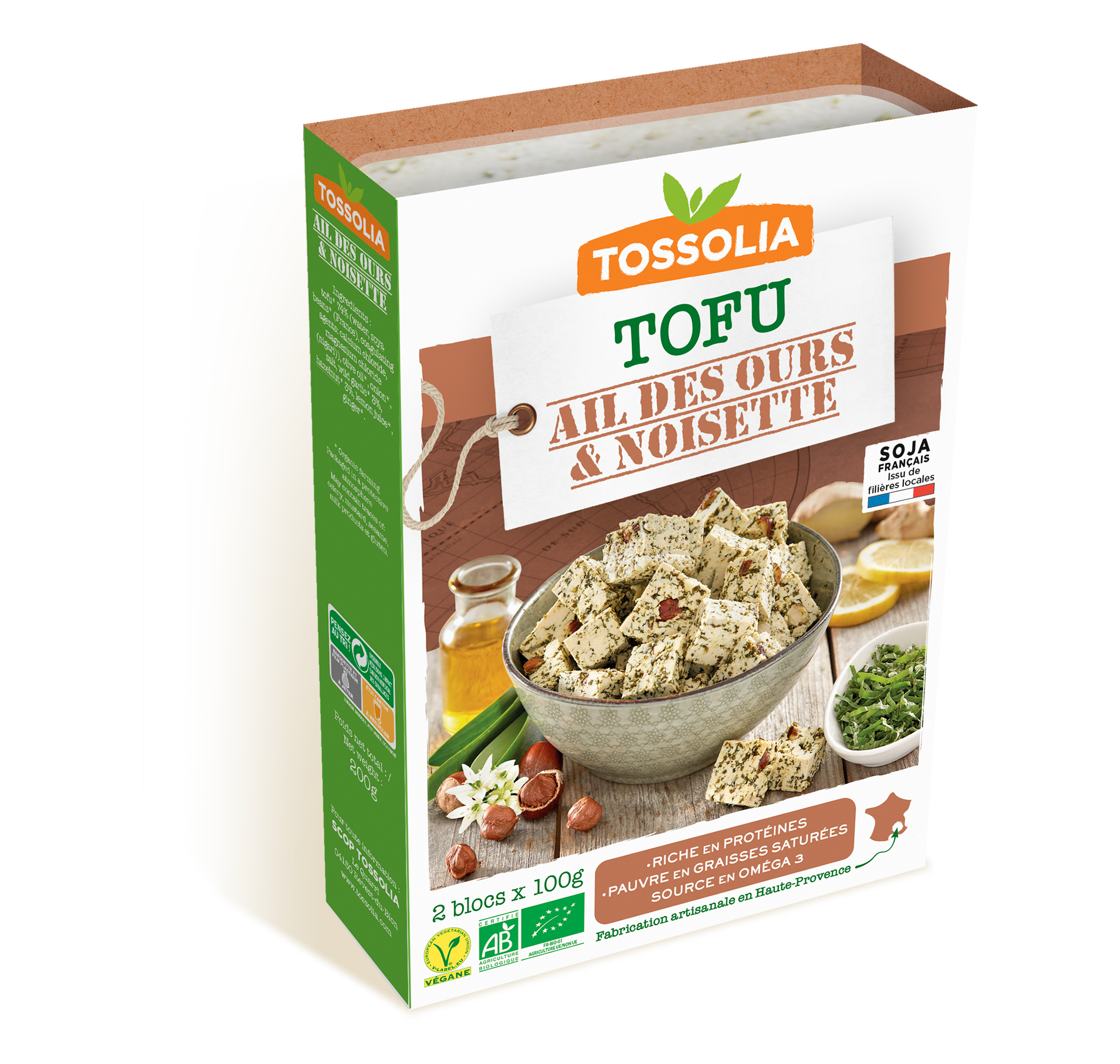 Tofu Ail des Ours & Noisette Tofu Ail des Ours & Noisette