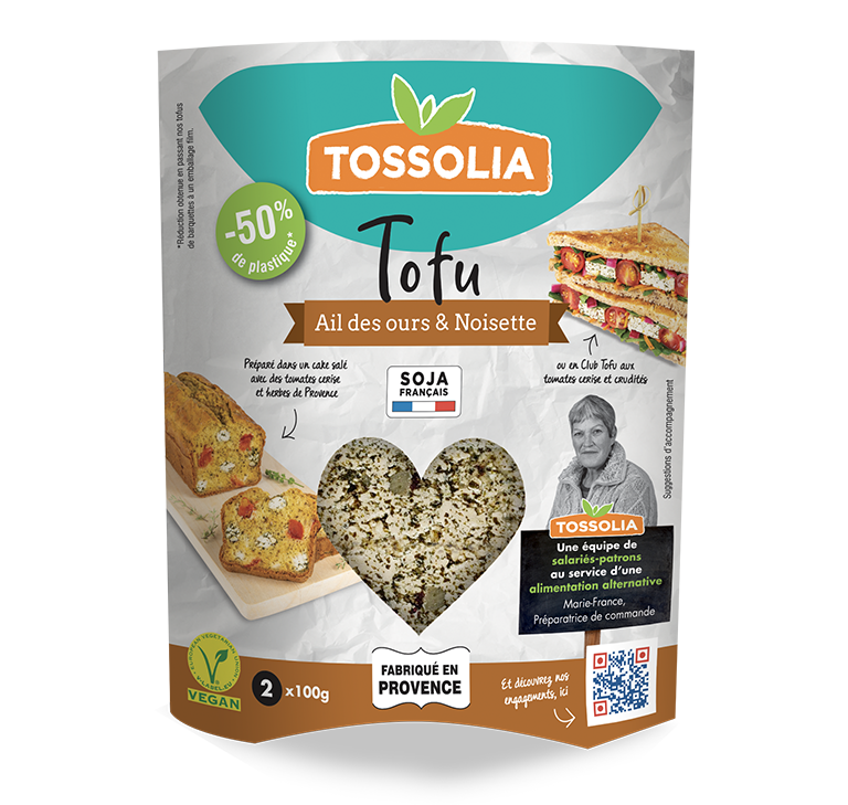 Tofu Ail des Ours & Noisette Tofu Ail des Ours & Noisette