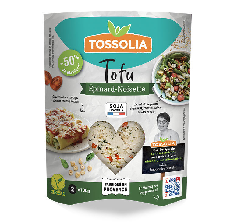 Tofu épinard noisette Tofu épinard noisette