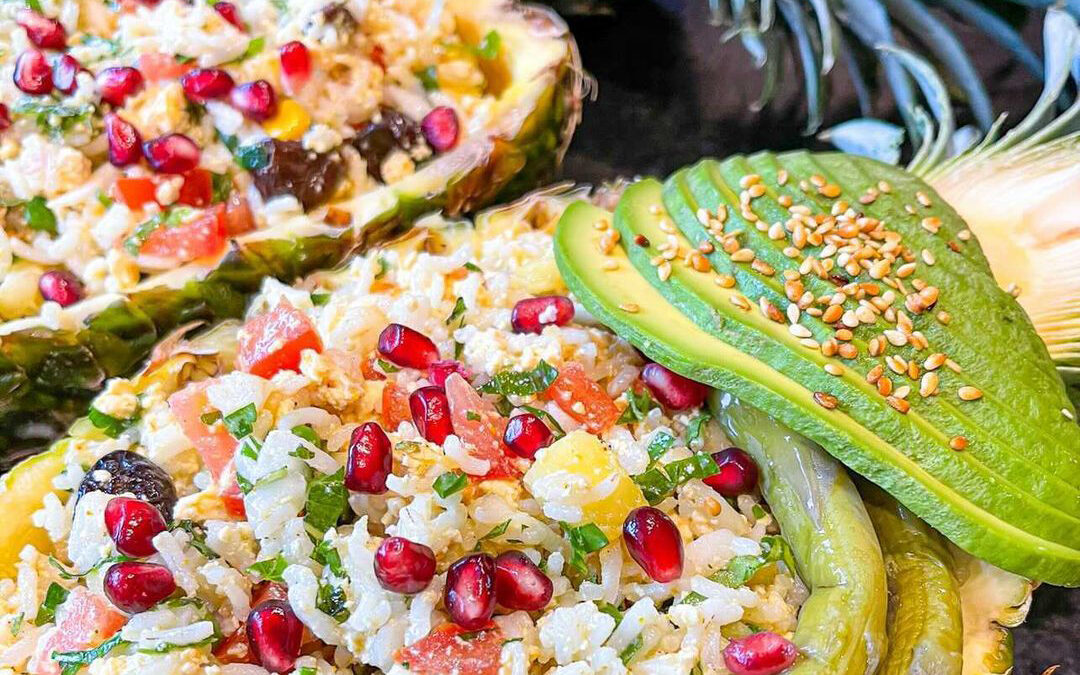 Salade Ananas Tofu