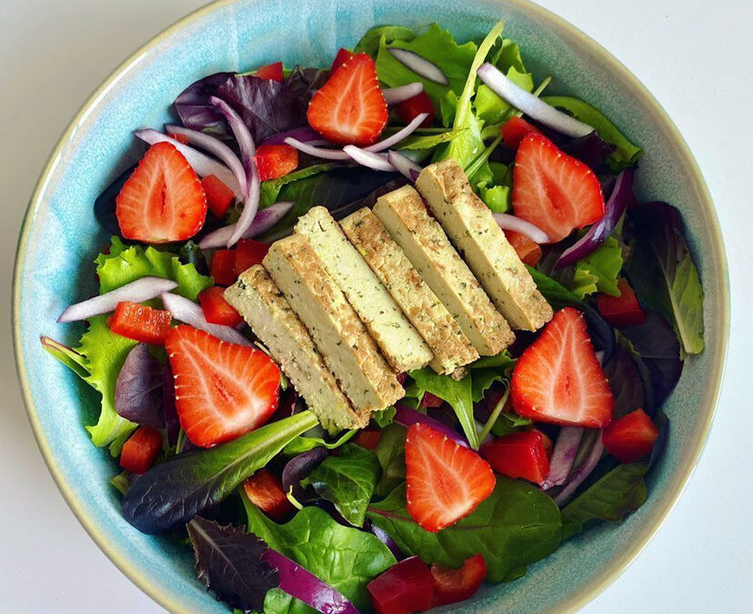 Salade ensoleillée