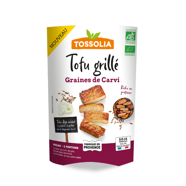 Tofu Grillé Graines de Carvi