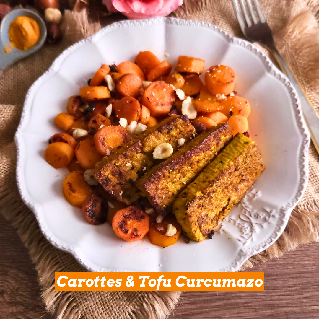 Carottes & Tofu Curcumazo