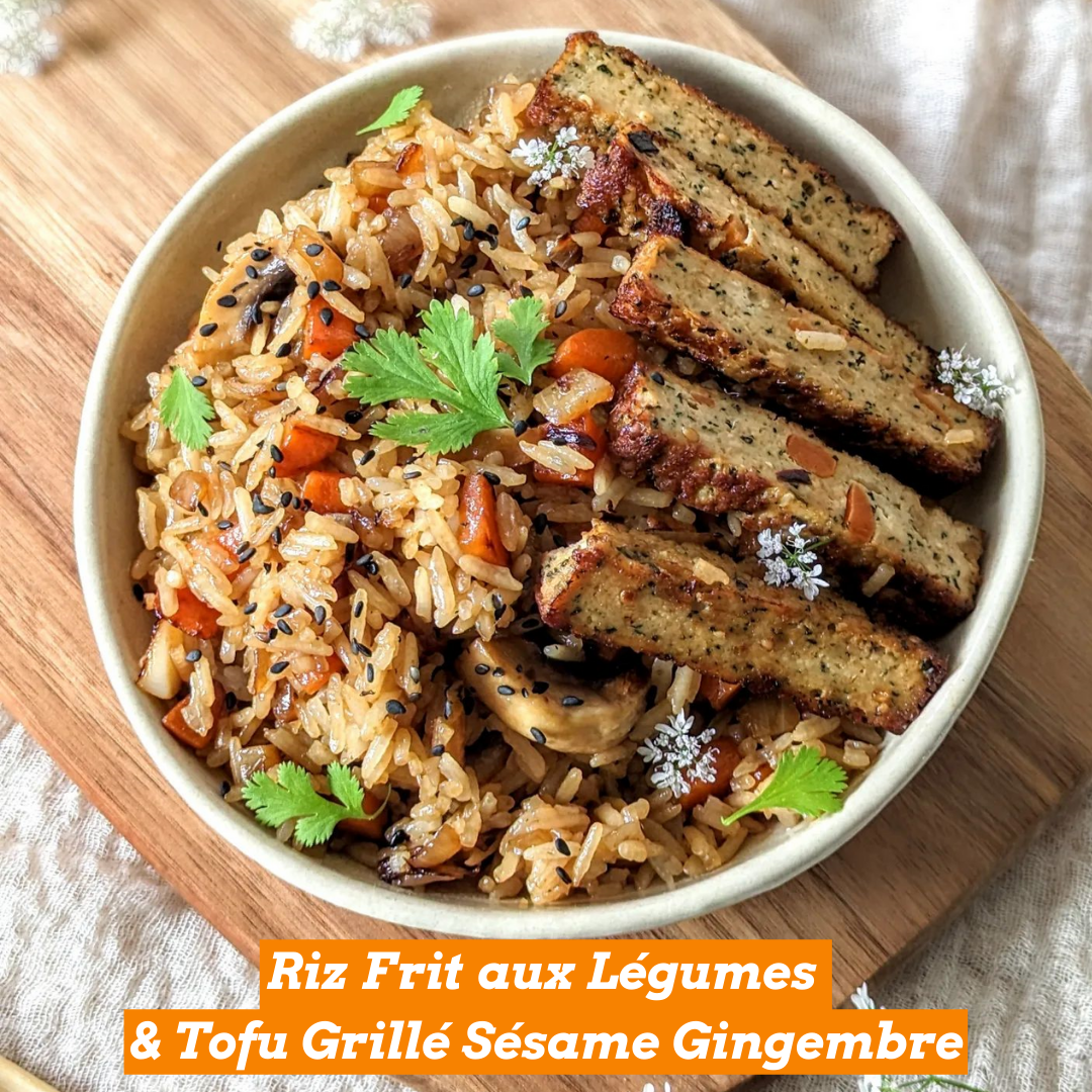 Tofu fumé au 5 graines artisanal 100% Bio & Français - Tossolia