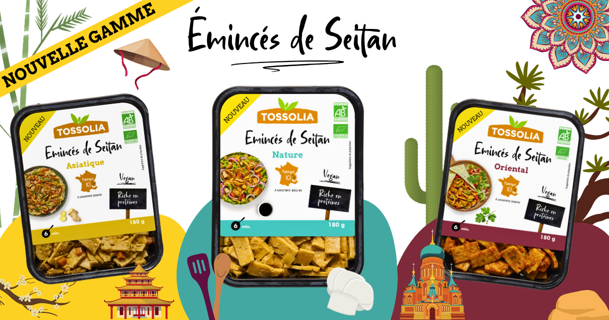 Émincés de seitan NOUVEAUTÉ